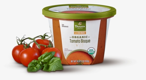 Organic Tomato Bisque   		 Srcset Data - Tomato Basil Soup Panera Bread, HD Png Download, Transparent PNG